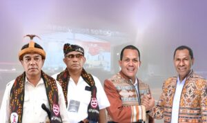 Deklarasi Akbar dari Pasangan Calon Bupati dan Wakil Bupati SBD, Adilalo-Yeremia atau Paket Rakyat, dan Pasangan Calon Gubernur dan Wakil Gubernur NTT, Melki-Johni (Johan Sogara/Lintas Sumba)