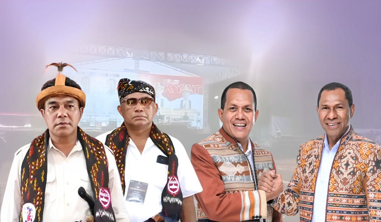 Deklarasi Akbar dari Pasangan Calon Bupati dan Wakil Bupati SBD, Adilalo-Yeremia atau Paket Rakyat, dan Pasangan Calon Gubernur dan Wakil Gubernur NTT, Melki-Johni (Johan Sogara/Lintas Sumba)