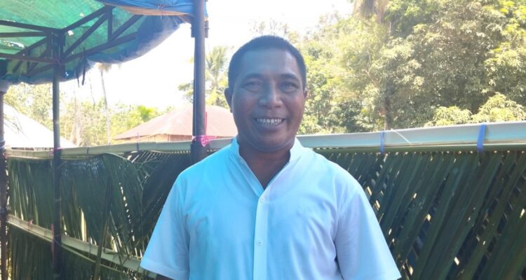 Aleks Rangga Pija, saat ditemui lintassumba.com (Johan Sogara/Lintas Sumba)