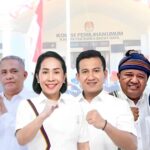 Pasangan Calon Bupati Sumba Barat Daya (Kiri-Kanan): Adilalo-Yeremia Tanggu, Ratu Wulla-Angga Kaka, Gustaf-SLD (Johan Sogara/Lintas Sumba)